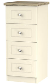 Vienna 4 Drawer Tall Chest Of Drawers