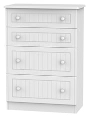 Warwick 4 Drawer Deep Chest Of Drawers
