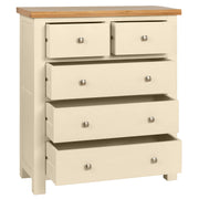 Dorset Painted Oak Chest Of Drawers 2 + 3
