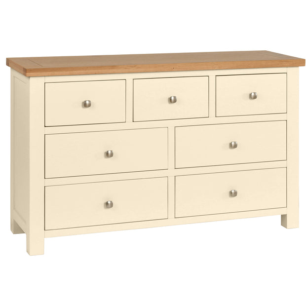 Dorset Painted Oak Chest Of Drawers 3 Over 4
