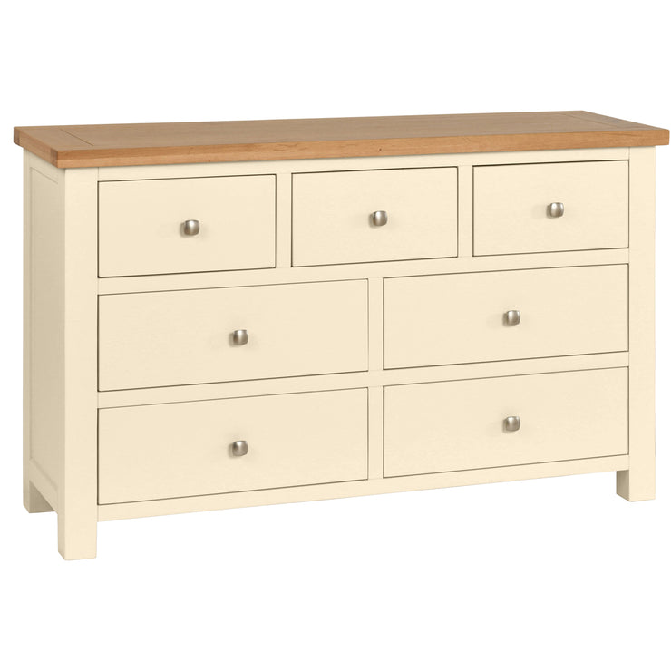 Dorset Painted Oak Chest Of Drawers 3 Over 4