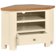 Dorset Painted Oak Corner TV Unit