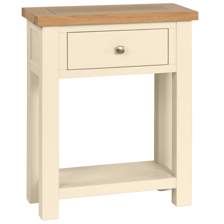 Dorset Painted Oak Console Table with 1 Drawer