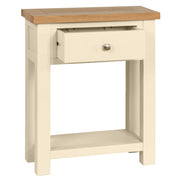 Dorset Painted Oak Console Table with 1 Drawer