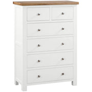 Dorset Painted Oak Chest Of Drawers 2 + 4