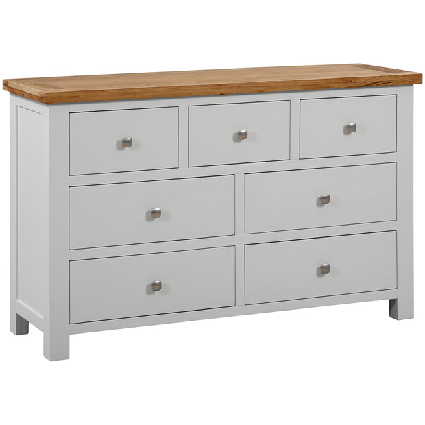 Dorset Painted Oak Chest Of Drawers 3 Over 4