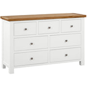 Dorset Painted Oak Chest Of Drawers 3 Over 4