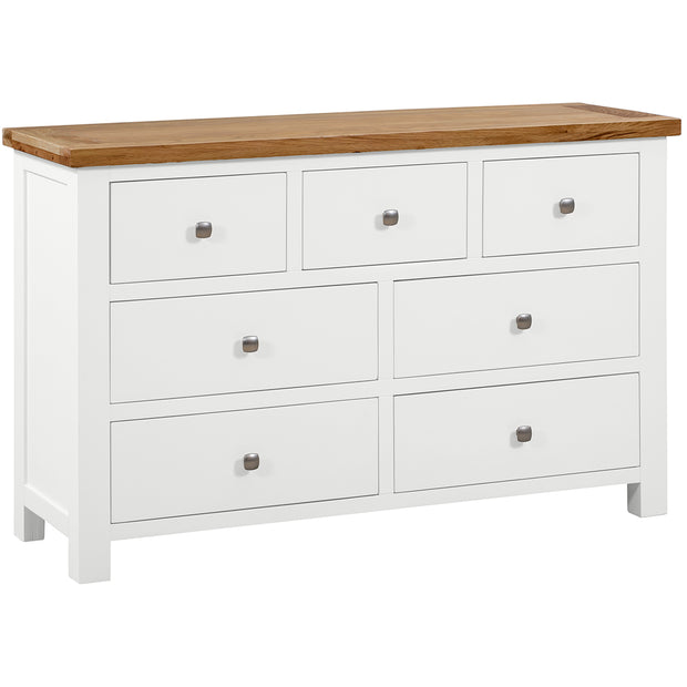 Dorset Painted Oak Chest Of Drawers 3 Over 4