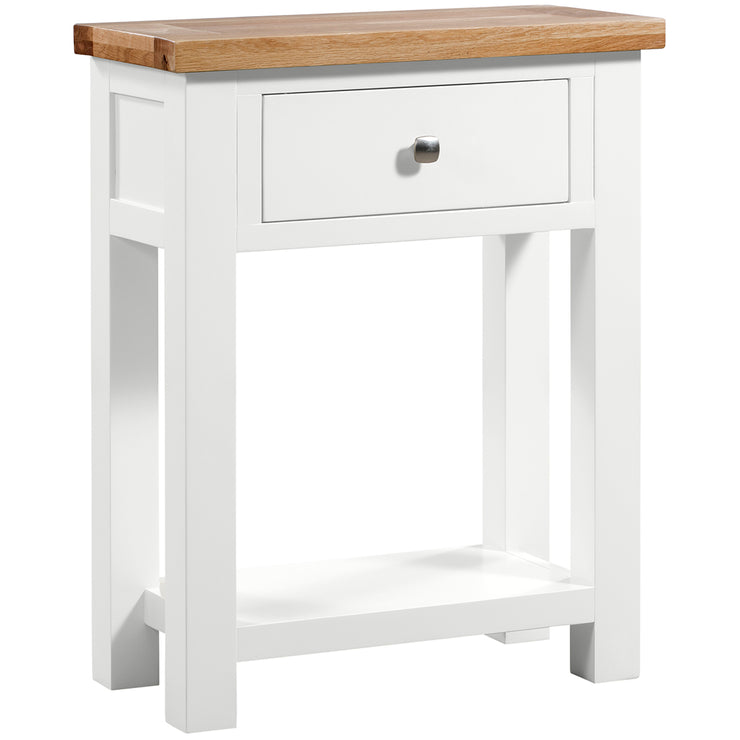 Dorset Painted Oak Console Table with 1 Drawer
