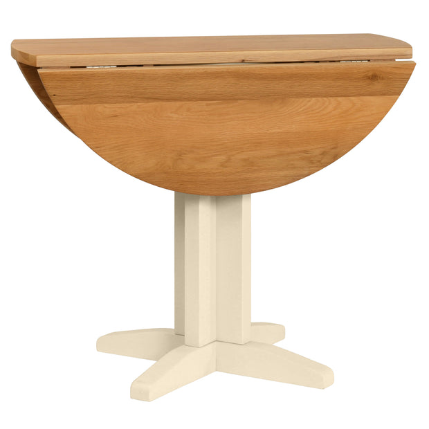 Dorset Painted Oak Drop Leaf Table