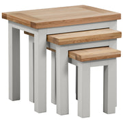 Dorset Painted Oak Nest Of Tables