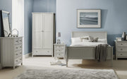 Maine 3 Door Combination Wardrobe - Dove Grey