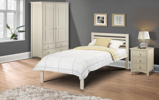 Slocum Bed - Stone White