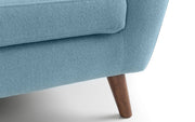 Monza 3 Seater Sofa - Blue Linen