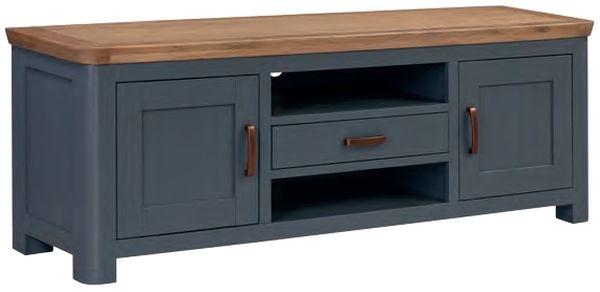 Treviso Midnight Blue Wide TV Unit