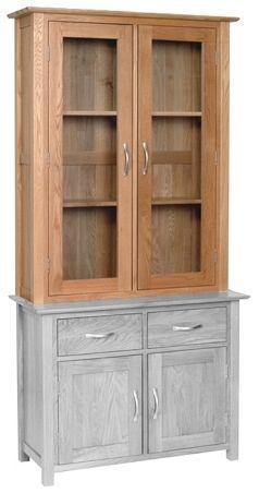 New Oak 2 Door Dresser Top