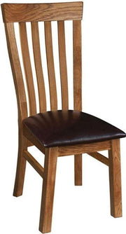 Rustic Oak Toulouse Dining Chair