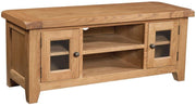 Somerset Oak Large TV Unit