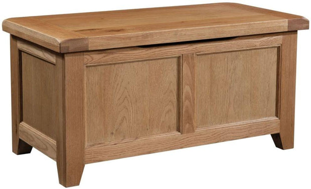 Somerset Oak Blanket Box