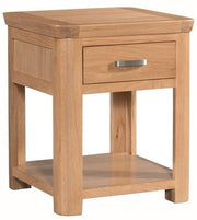 Treviso Oak End Table with Drawer