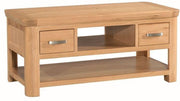 Treviso Oak Standard Coffee Table with Drawers