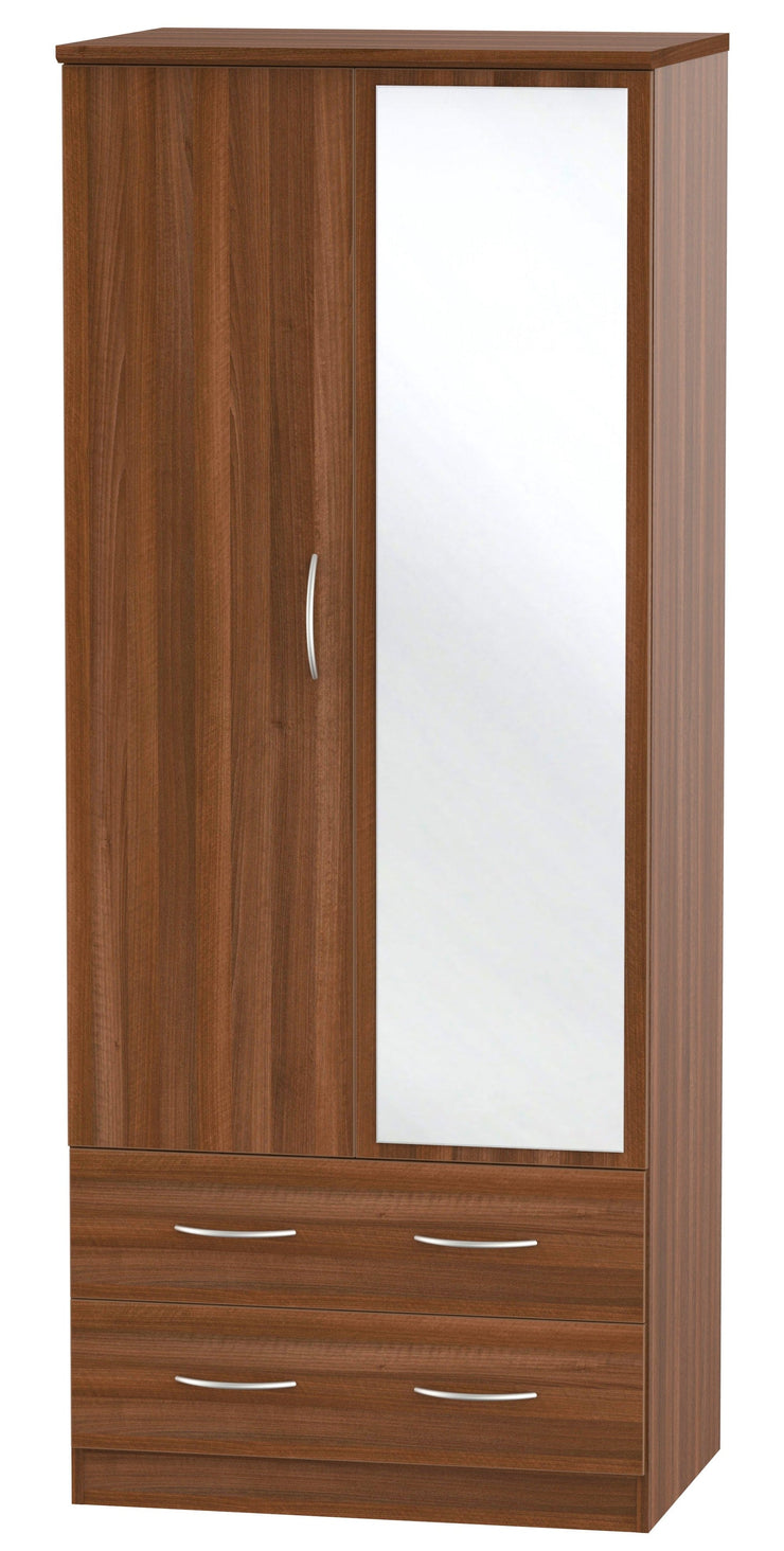 Avon 2 Door Mirror Combi Wardrobe