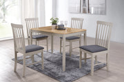 Altona 1x4 Fixed Dining Set