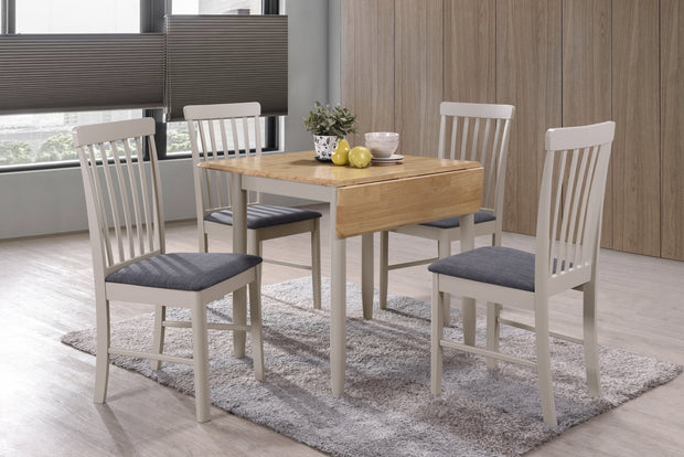 Altona Square Drop Leaf Dining Set (2 Chairs)