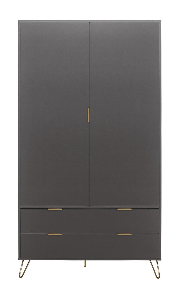 Arlo 2 Door 2 Drawer Wardrobe