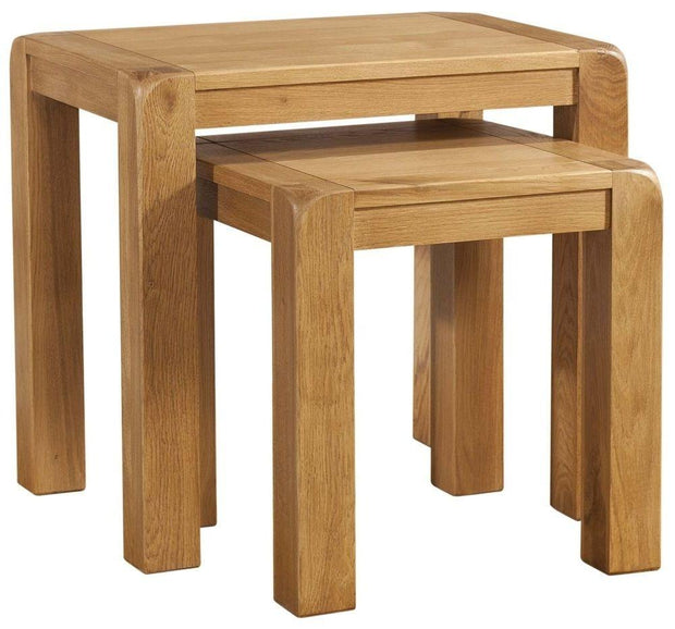 Avon Oak Nest Of Tables