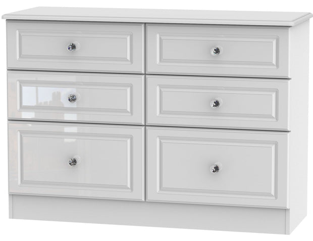 Balmoral 6 Drawer Midi Chest Of Drawers