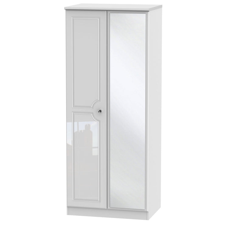 Balmoral 2 Door Mirror Wardrobe