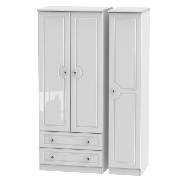 Balmoral 3 Door 2 Left Drawer Wardrobe