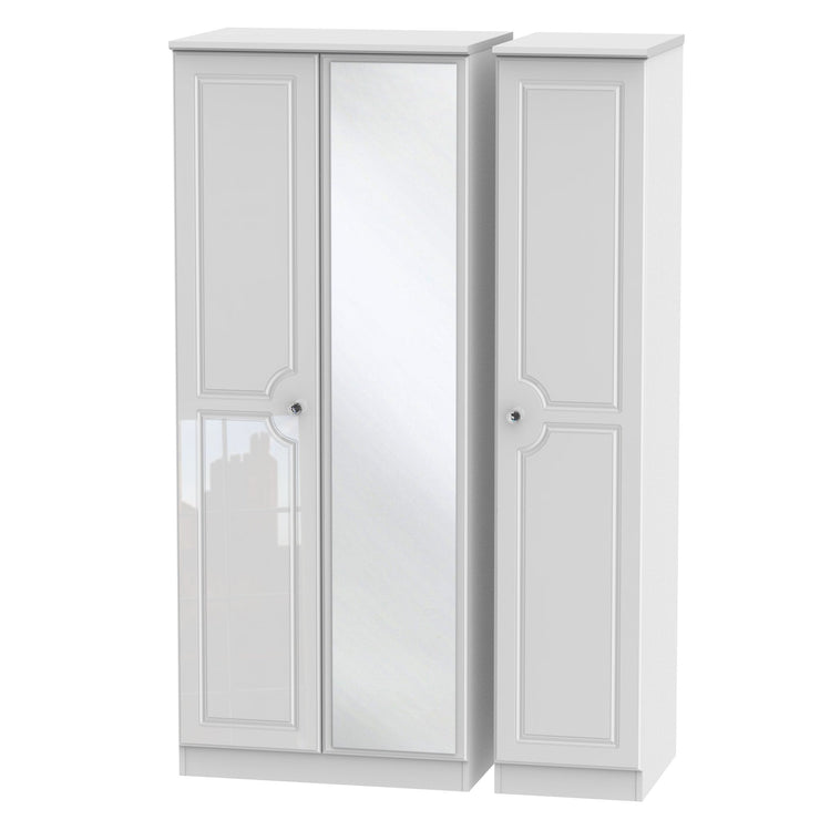 Balmoral 3 Door Mirror Wardrobe