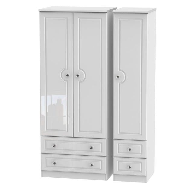 Balmoral 3 Door 4 Drawer Wardrobe