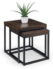 Brooklyn Nesting Lamp Tables - Dark Oak