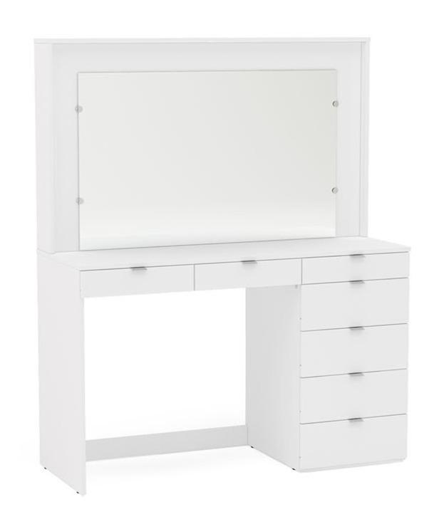 Chloe 7 Drawer Dressing Table & Mirror