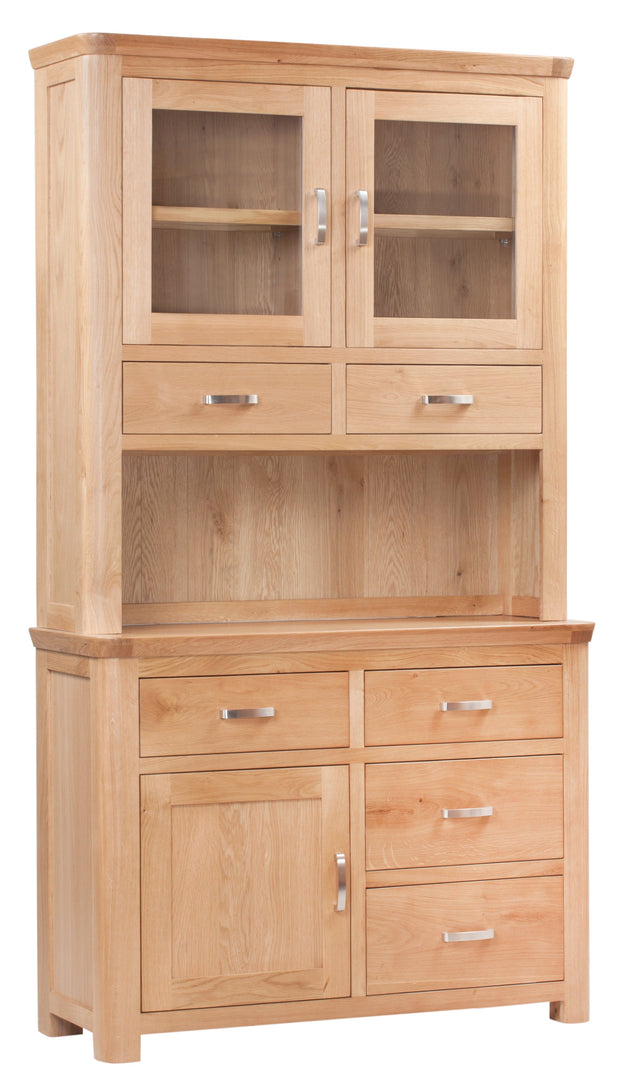 Treviso Oak Small Buffet Hutch