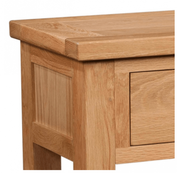 Dorset Oak 1 Drawer Console Table