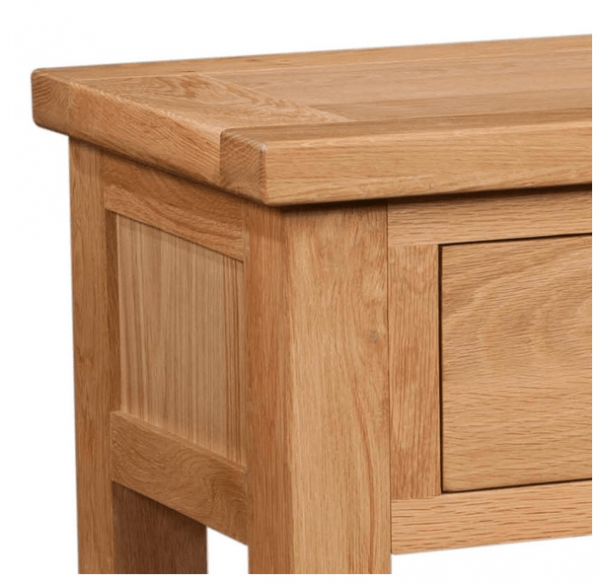 Dorset Oak 2 Drawer Console Table