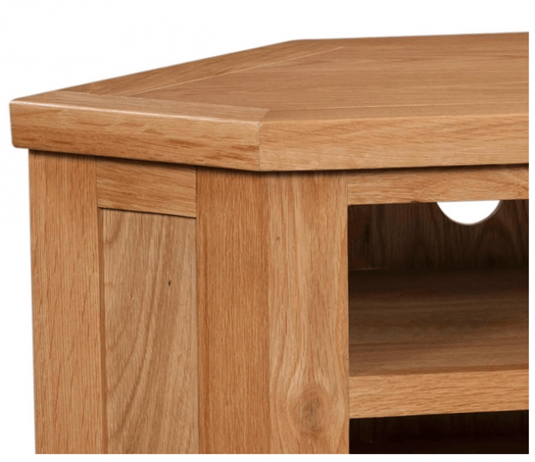 Dorset Oak Corner TV Unit