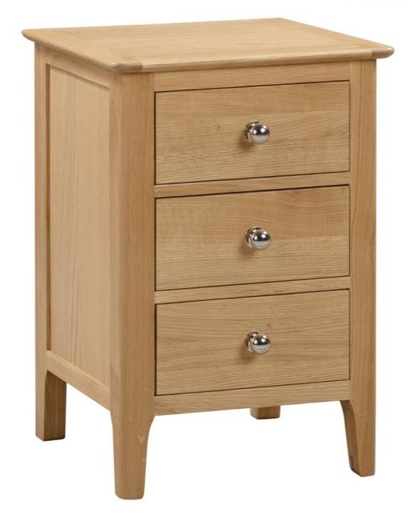 Cotswold 3 Drawer Bedside Table