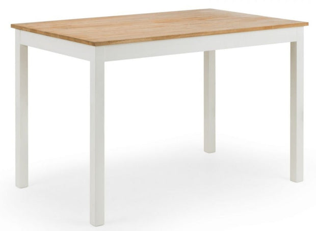 Coxmoor Rectangular Dining Table - Ivory & Oak