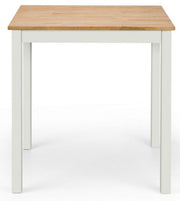 Coxmoor Square Dining Table - Ivory & Oak