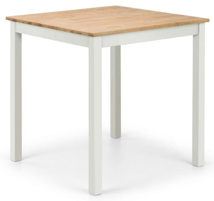 Coxmoor Square Dining Table - Ivory & Oak