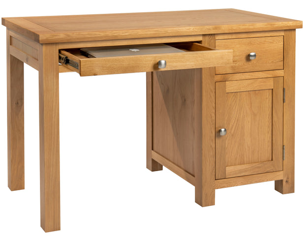 Dorset Oak Single Pedestal Desk