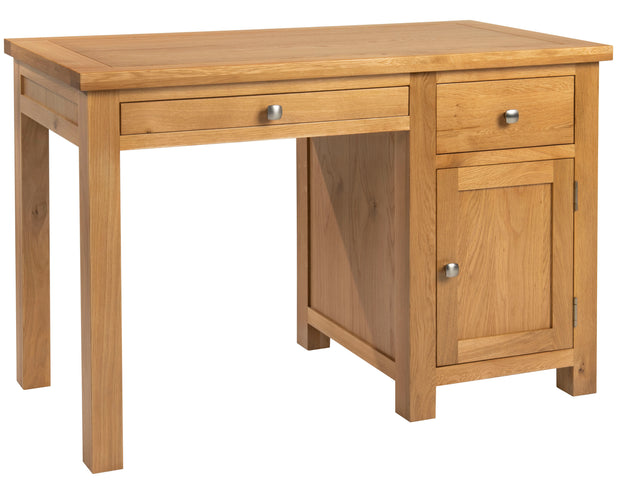 Dorset Oak Single Pedestal Desk