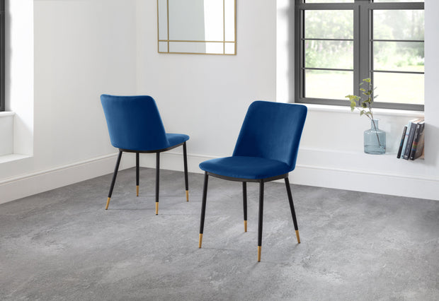 Delaunay Dining Chair - Blue