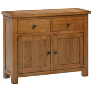 Dorset Rustic Oak 2 Door Sideboard