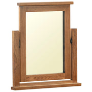 Dorset Rustic Oak Dressing Table Mirror